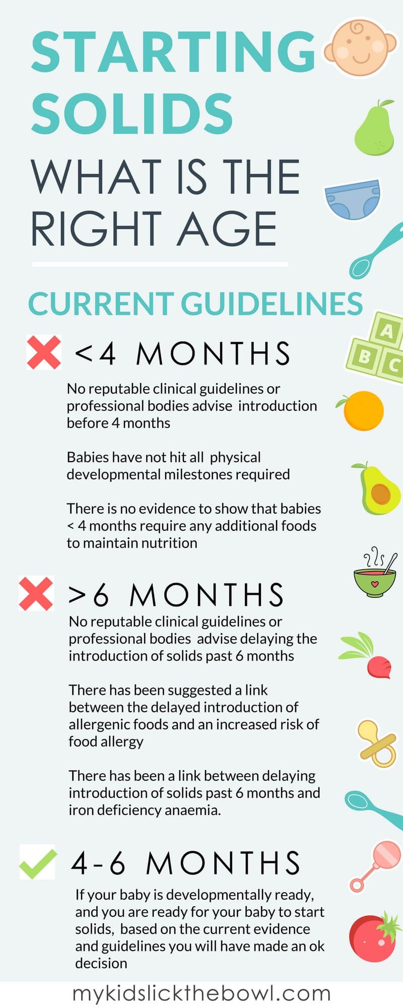 starting a baby on solids guide
