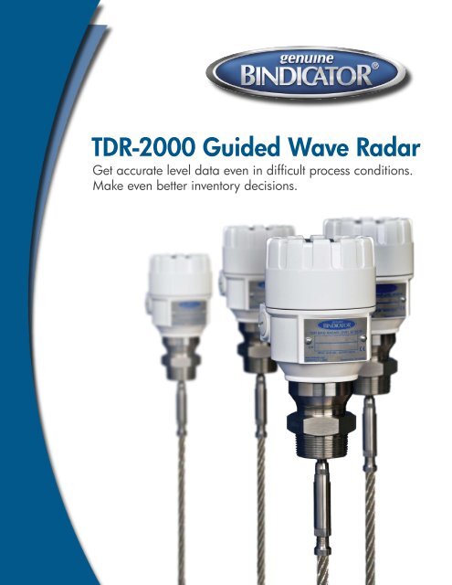 guided wave radar level transmitter installation
