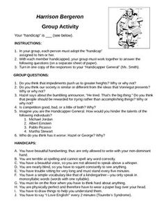 harrison bergeron active reading guide answer key